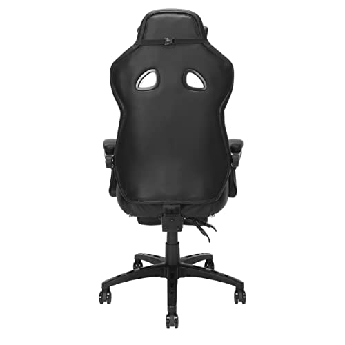 RESPAWN 110 Pro Gaming Chair - Gaming Chair with Footrest, Reclining Gaming Chair, Video Gaming Computer Desk Chair, Adjustable Desk Chair