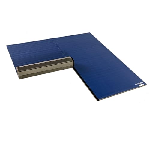 Dollamur 10’x10’x1.25” Wrestling Mat, Black, Home Workouts, Exercise, FLEXI-Connect®