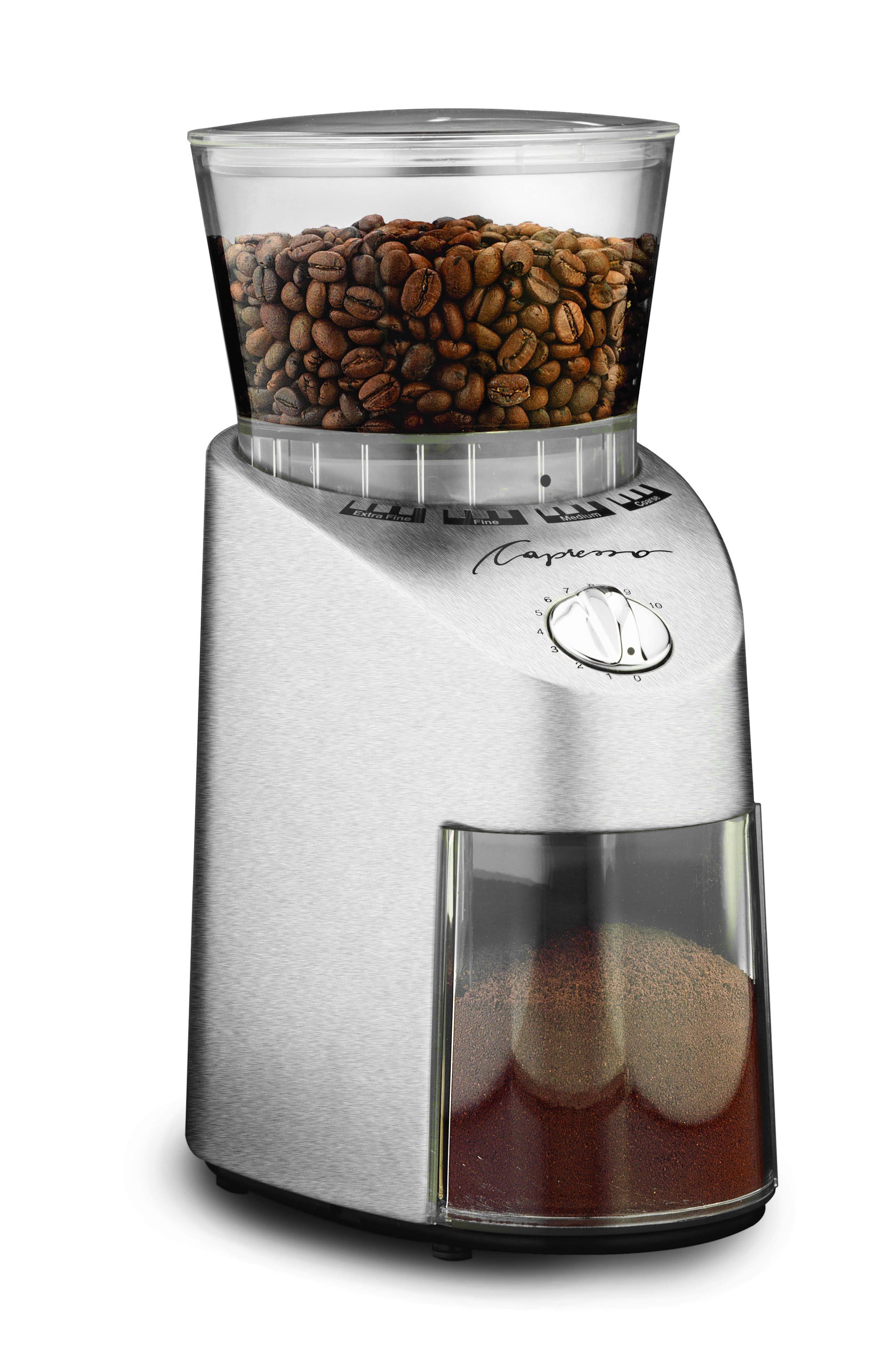 Capresso Infinity Conical Burr Grinder - Stainless Steel