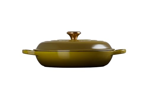 Le Creuset Enameled Cast Iron Signature Braiser, 3.5 qt., Marseille