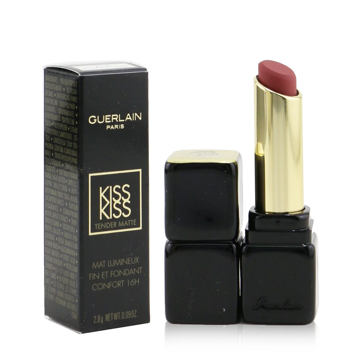 Guerlain Kisskiss Tender Matte Lipstick - # 940 My Rouge  2.8g/0.09oz