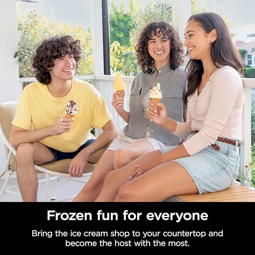 Ninja Swirl by CREAMi Ice Cream and Soft Serve Maker, Sorbet, Milkshake, Frozen Yogurt, Low Calories Program & More, 13-in-1, Soft Serve Handle