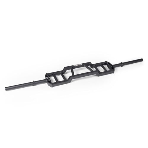 Titan Fitness Rackable Multi-Grip Camber Olympic Barbell, Rated 1,000 LB, Angled & Neutral Grip Football Barbell