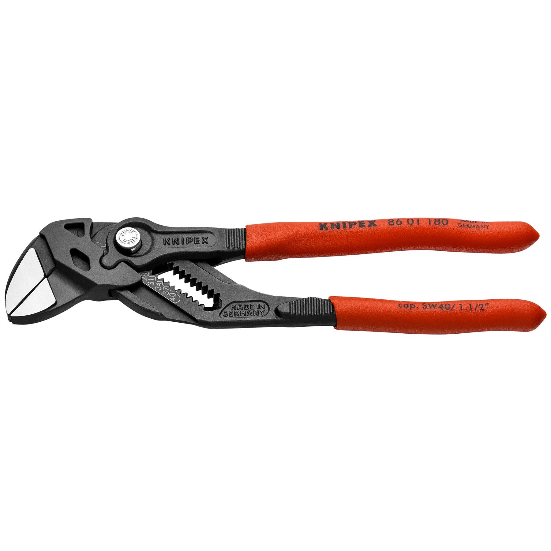 Knipex 8601180 - Black Pliers Wrench - Megean