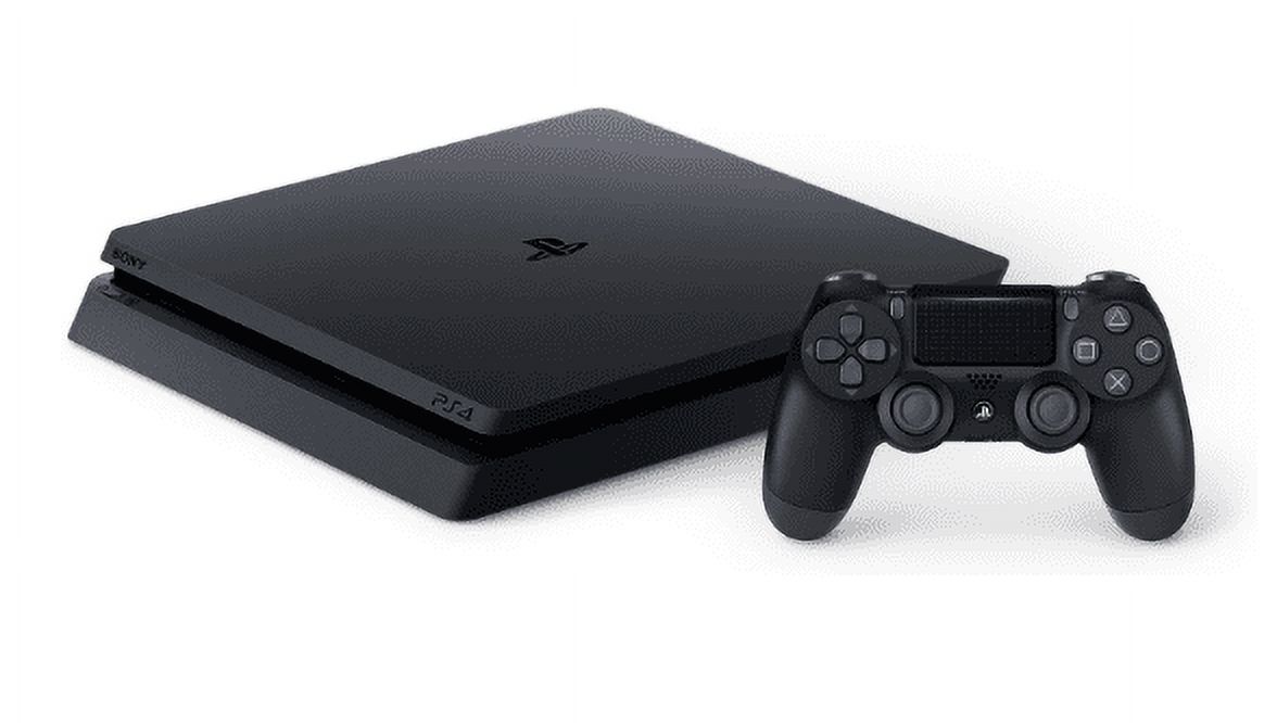 Sony PlayStation 4, 500GB Slim System, Black (International Region free)