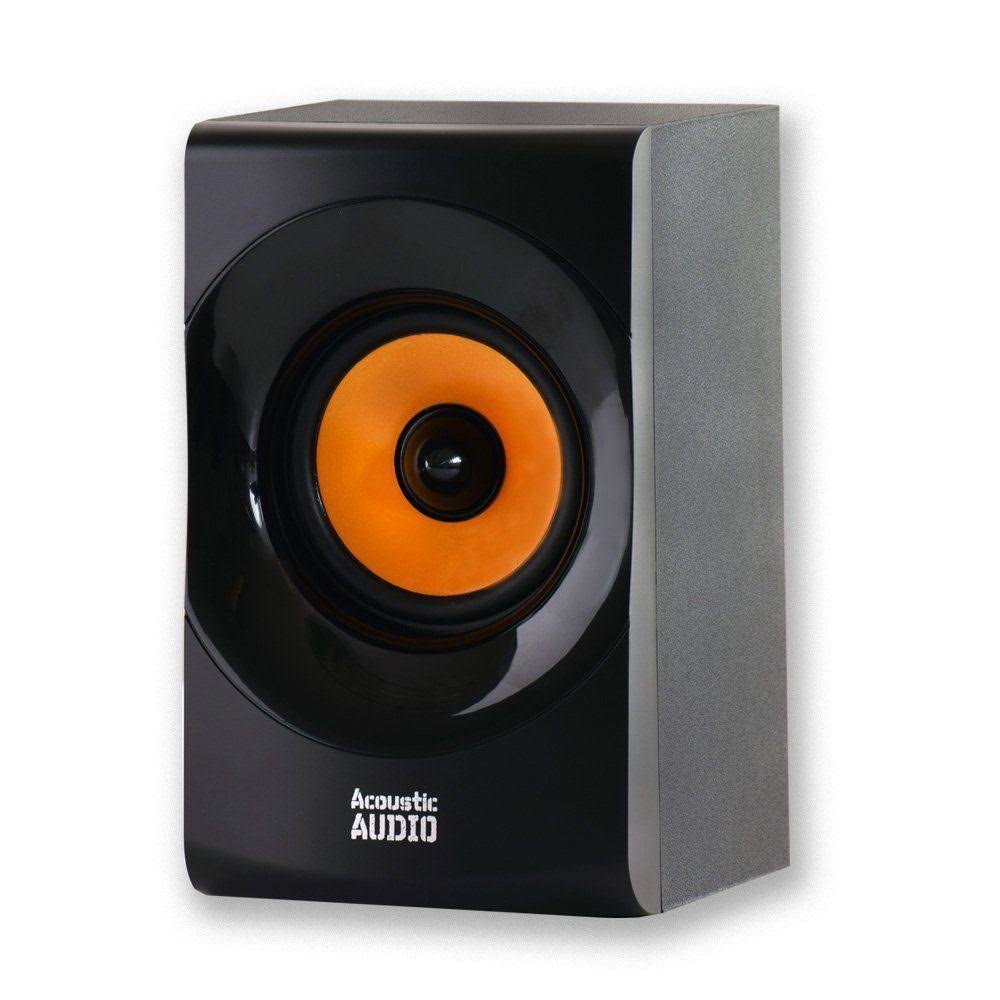 Acoustic Audio AA5170 Home Theater 5.1 Bluetooth Speaker System with Powered Sub, Black