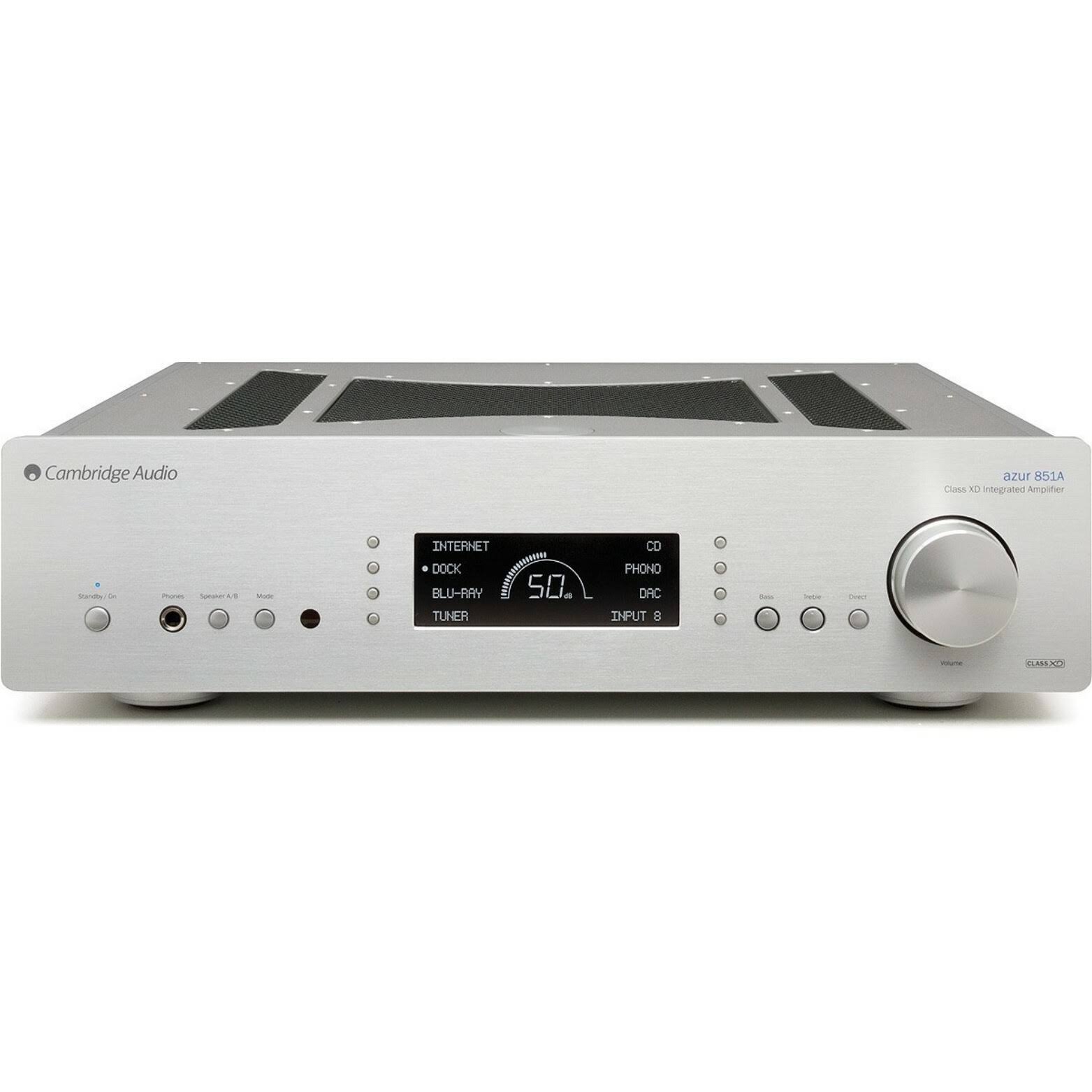 Cambridge Audio Azur 851A Integrated Class XD Amplifier (Silver)