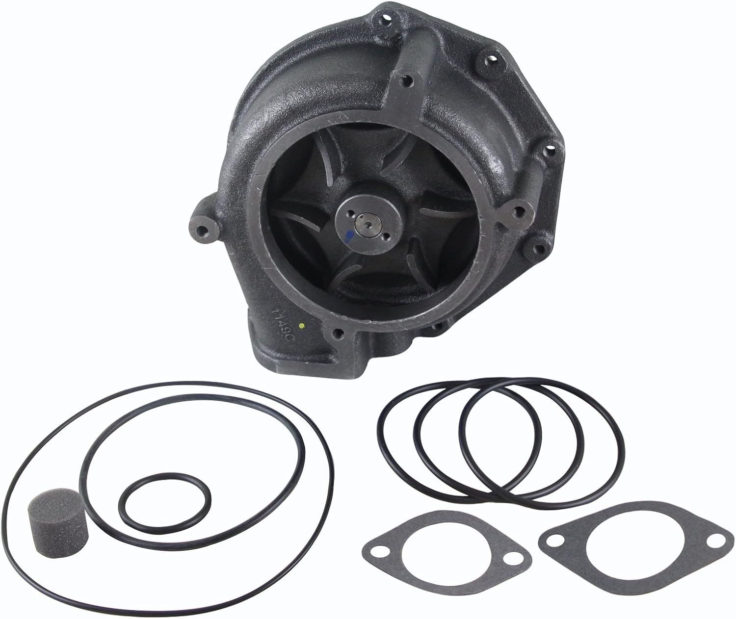 Rareelectrical NEW WATER PUMP COMPATIBLE WITH CATERPILLAR WHEEL LOADER 980C 9N 5035 9N-5035 2281966 4P-9372