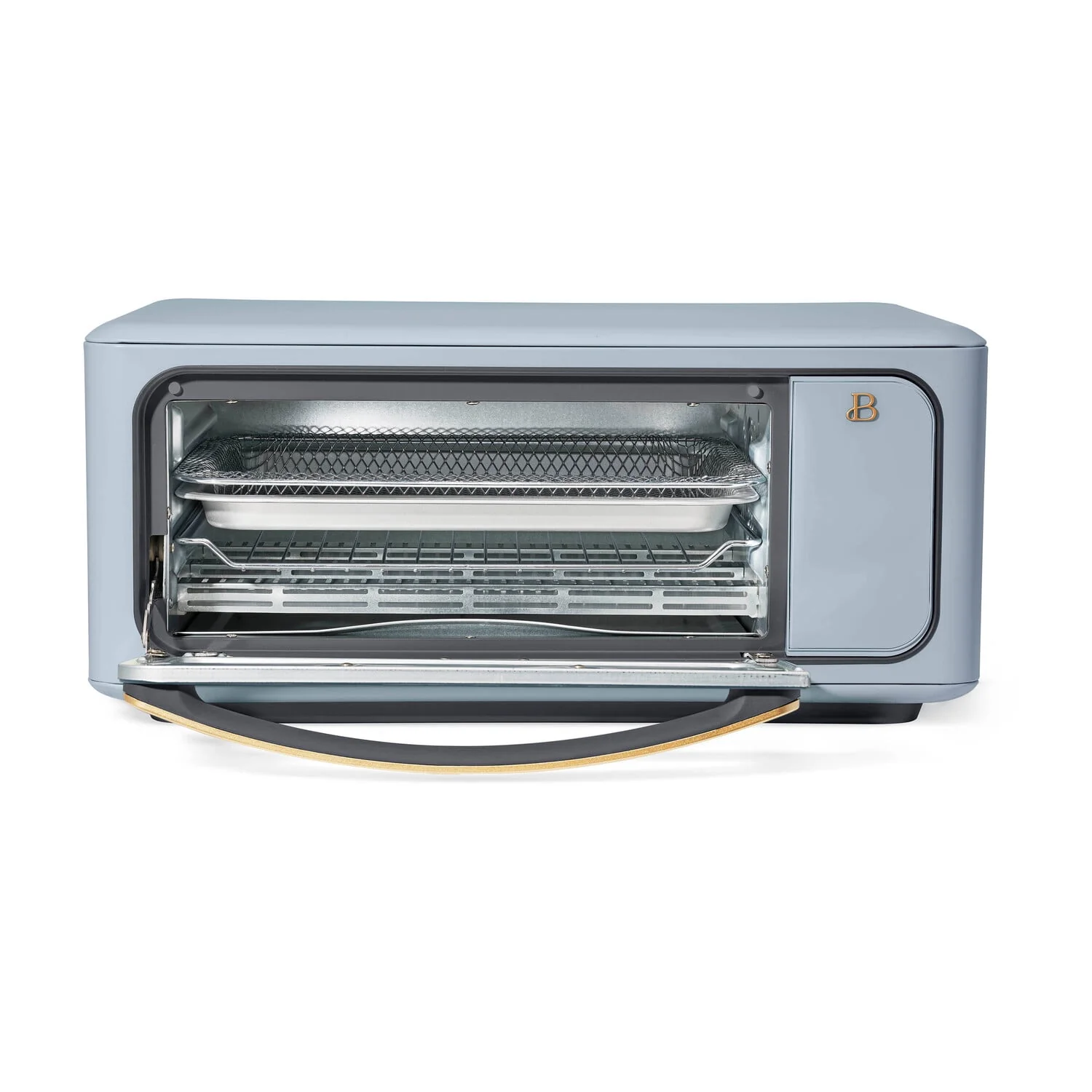 Beautiful Infrared Air Fry Toaster Oven, 9-Slice, 1800 W, Black Sesame by Drew Barrymore