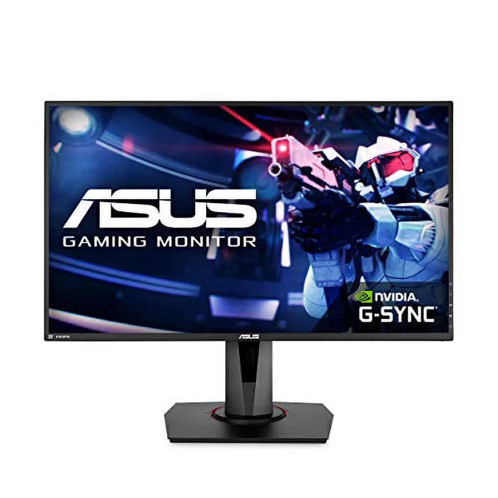 Asus VG278QR 27? Gaming Monitor, 1080P Full HD, 165Hz (Supports 144Hz), G-SYNC Compatible, 0.5ms, Extreme Low Motion Blur, Eye Care