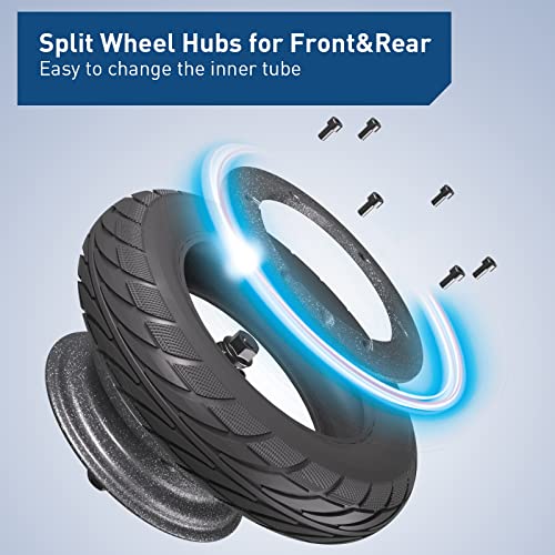 Hiboy S2/S2 Pro/S2 MAX Electric Scooter, 350-500W Motor, 8.5"-10" Solid Tires, 17-40.4 Miles Range