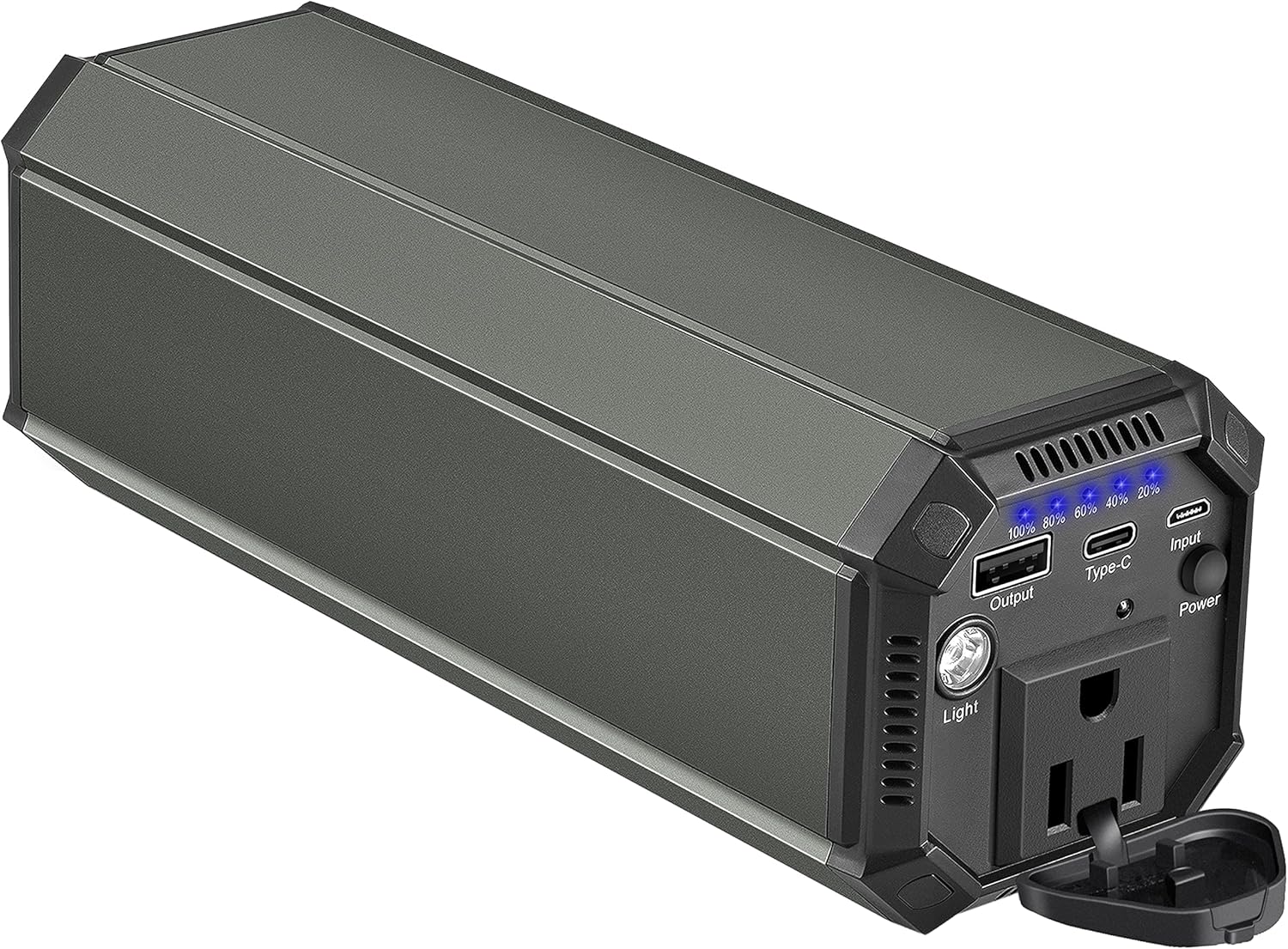 Portable Laptop Power Bank with AC Outlet,31200mAh/100W, Travel Laptop Charger,USB Dual- Output Battery,Compatible with Mobile Phone,MacBook