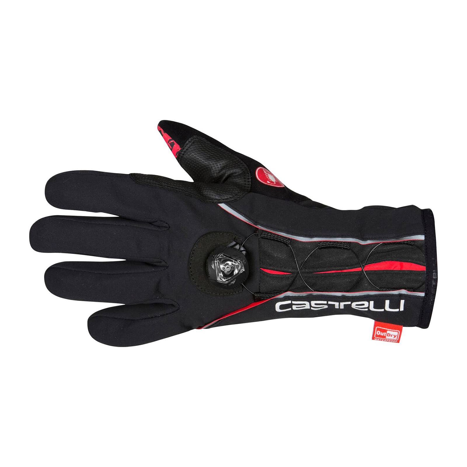 Castelli Boa Glove - Black/Red - M
