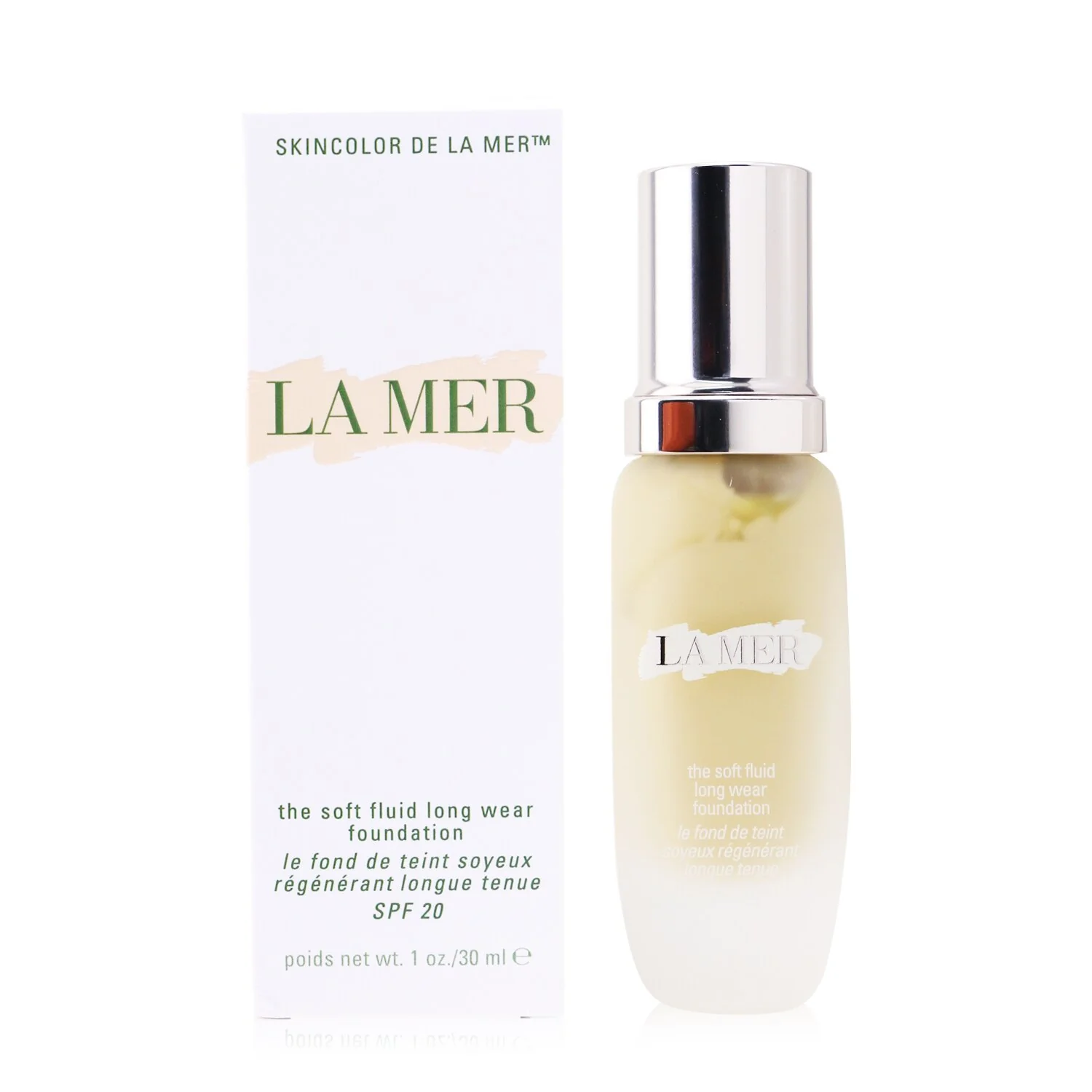 La Mer The Soft Fluid Long Wear Foundation SPF 20 - # 23/ 250 Sand (Box Slightly Damaged)  30ml/1oz