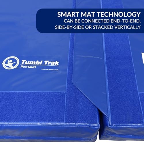Tumbl Trak Modular Practice Mat - 5 Ft x 5 Ft x 8 in Thick - Build Your Own Practice Crash Mat for Gymnastics, Cheerleading, Dance