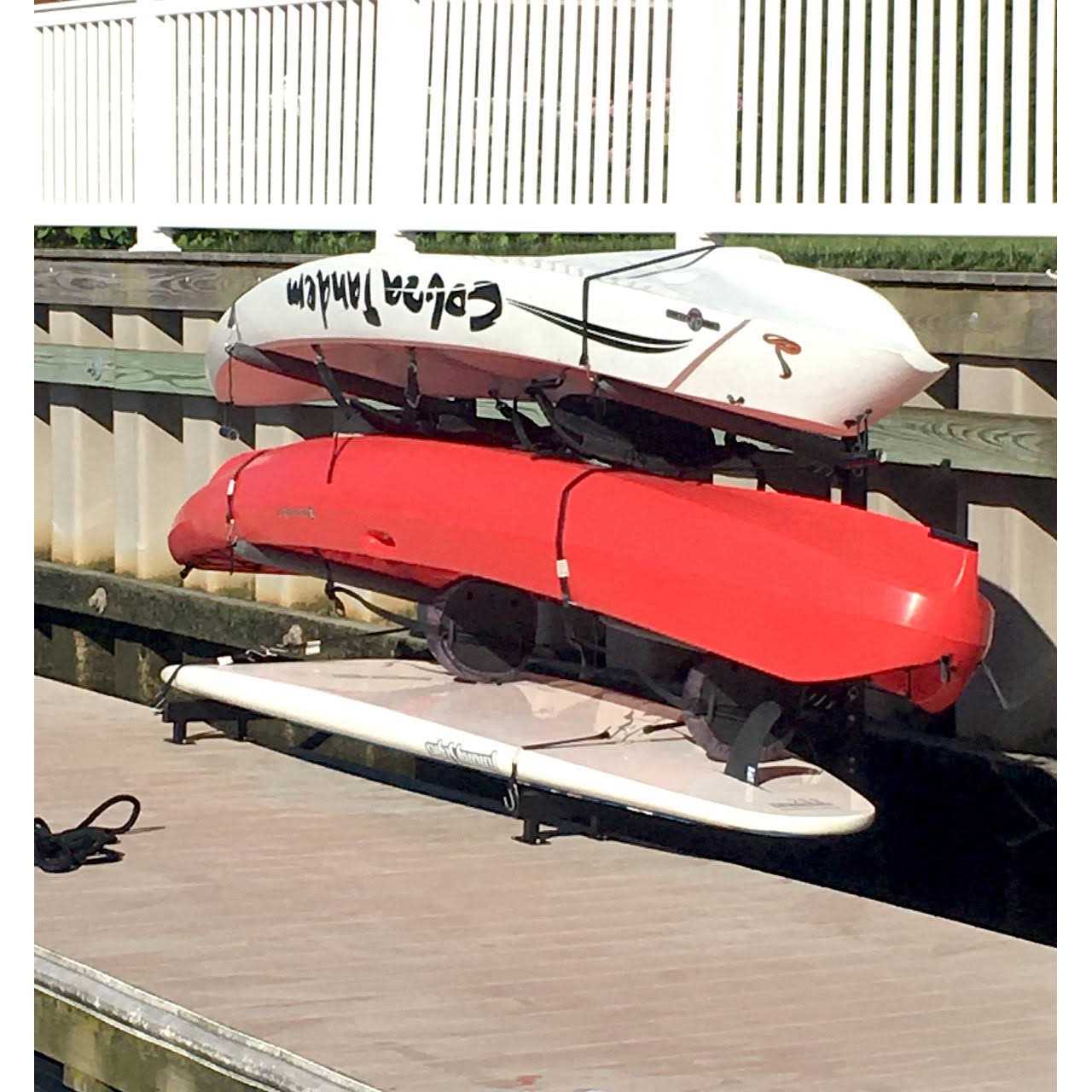 Storeyourboard Kayak Dock Storage Rack Outdoor Over The Water Mount - Sports Supplies Online Store