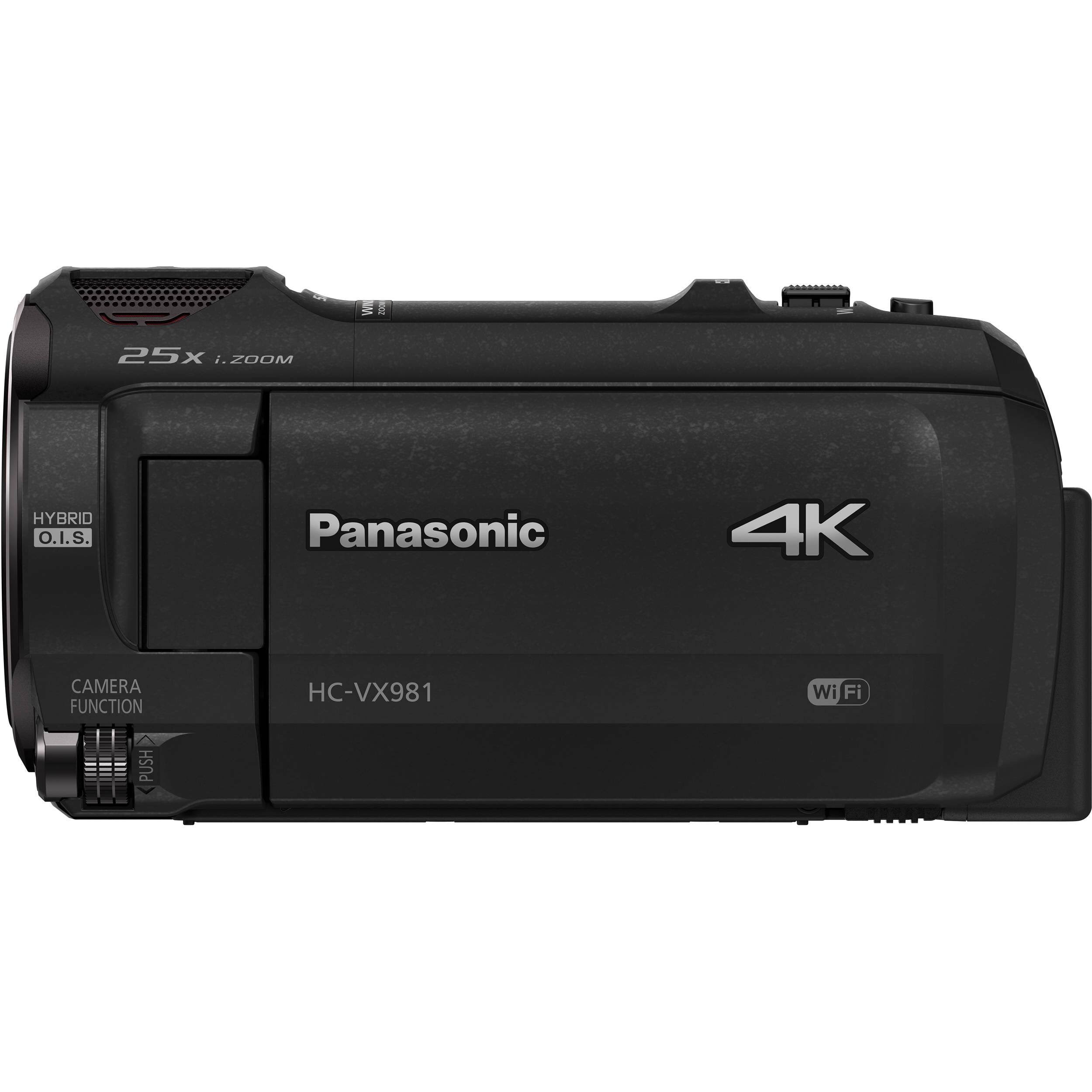 Panasonic - Hc-vx981k 4K Ultra HD Camcorder