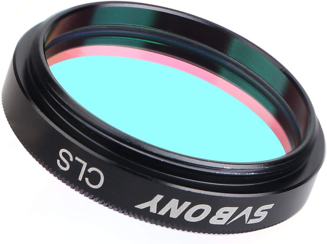 SVBONY Telescope Filter 2 inches CLS Filter City Light Pollution Reduction Filter Broadband Filter Suitable for Deep Sky Visual Astronomical