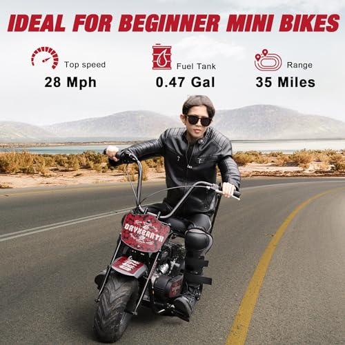 Oryxearth Mini Dirt Bike for Kids, 99CC 4-Stroke Kid Gas Powered Off-Road Pocket Pit Trail Motorcycle W/EPA Approved - Radiant Selections