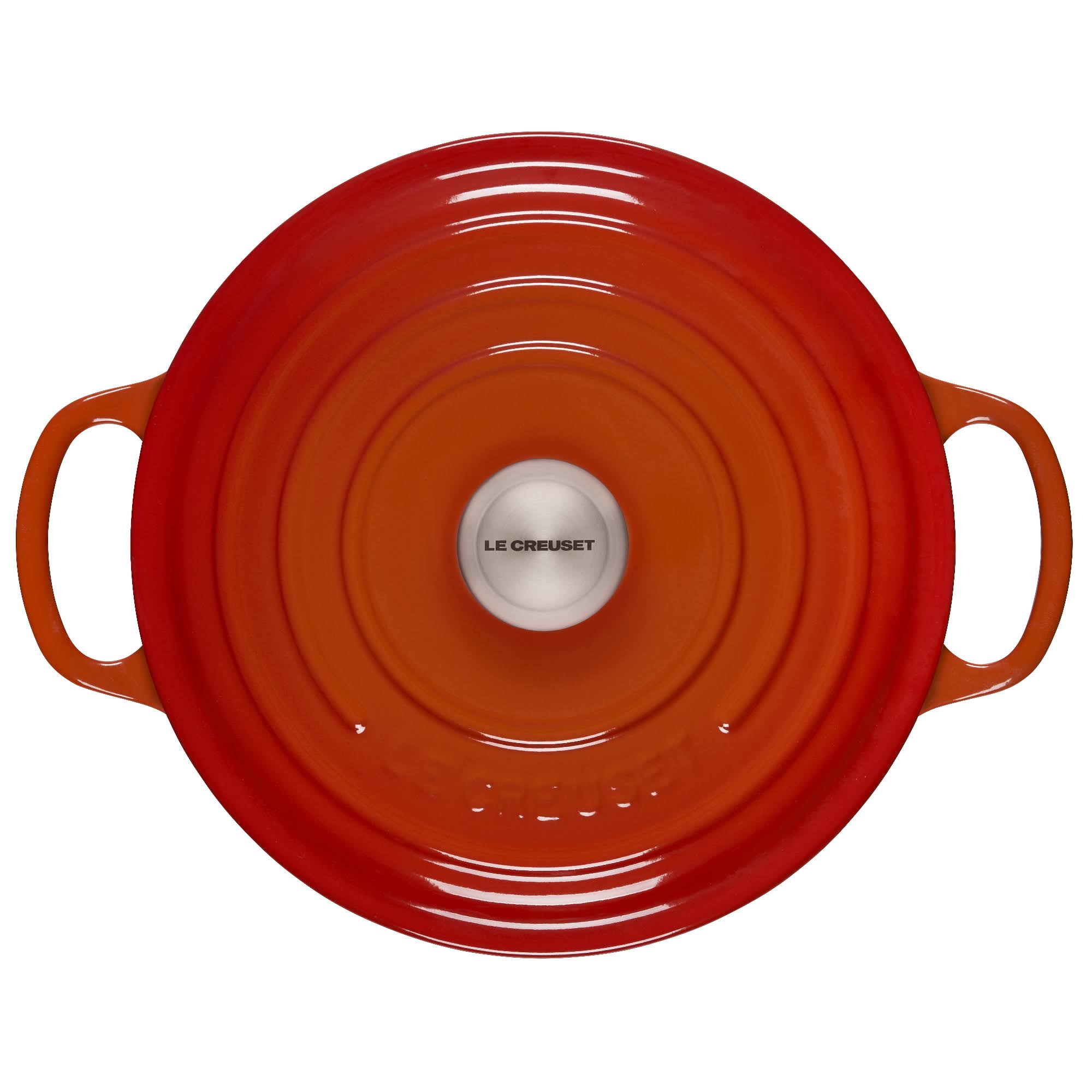 Le Creuset Signature Cast Iron 3.5-Quart Flame Round Dutch Oven