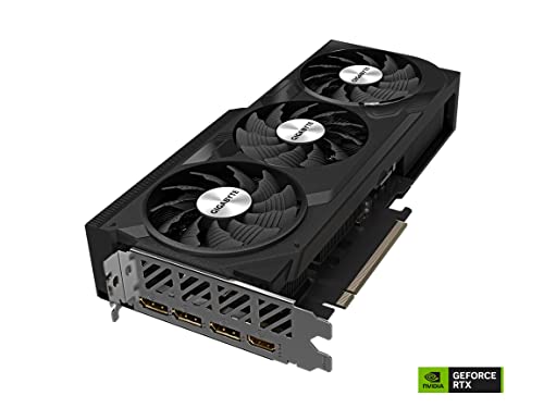 GIGABYTE GeForce RTX 4070 WINDFORCE OC 12G Graphics Card, 3X WINDFORCE Fans, 12GB 192-bit GDDR6X, GV-N4070WF3OC-12GD Video Card