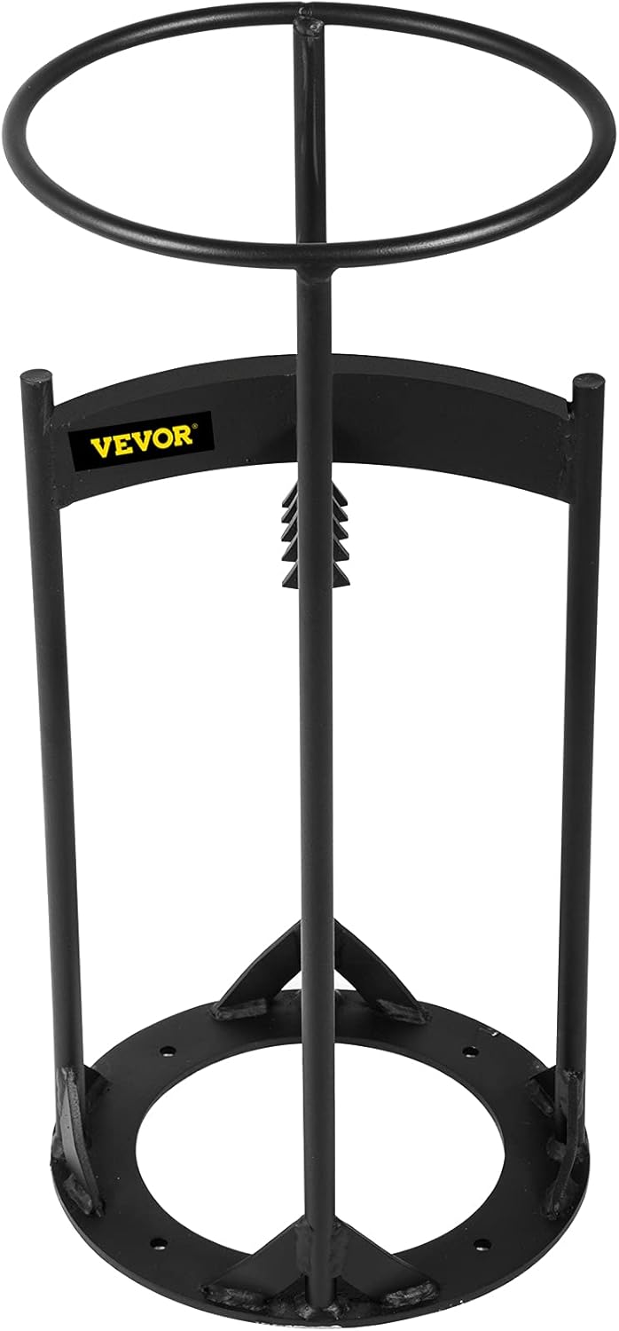 VEVOR Log Splitter 21 x 10, Wood Splitter for Splitting 7 Diameter Wood in Four, Firewood Splitter 12.3 Lbs, Manual Log Splitter Made of Q235 Steel