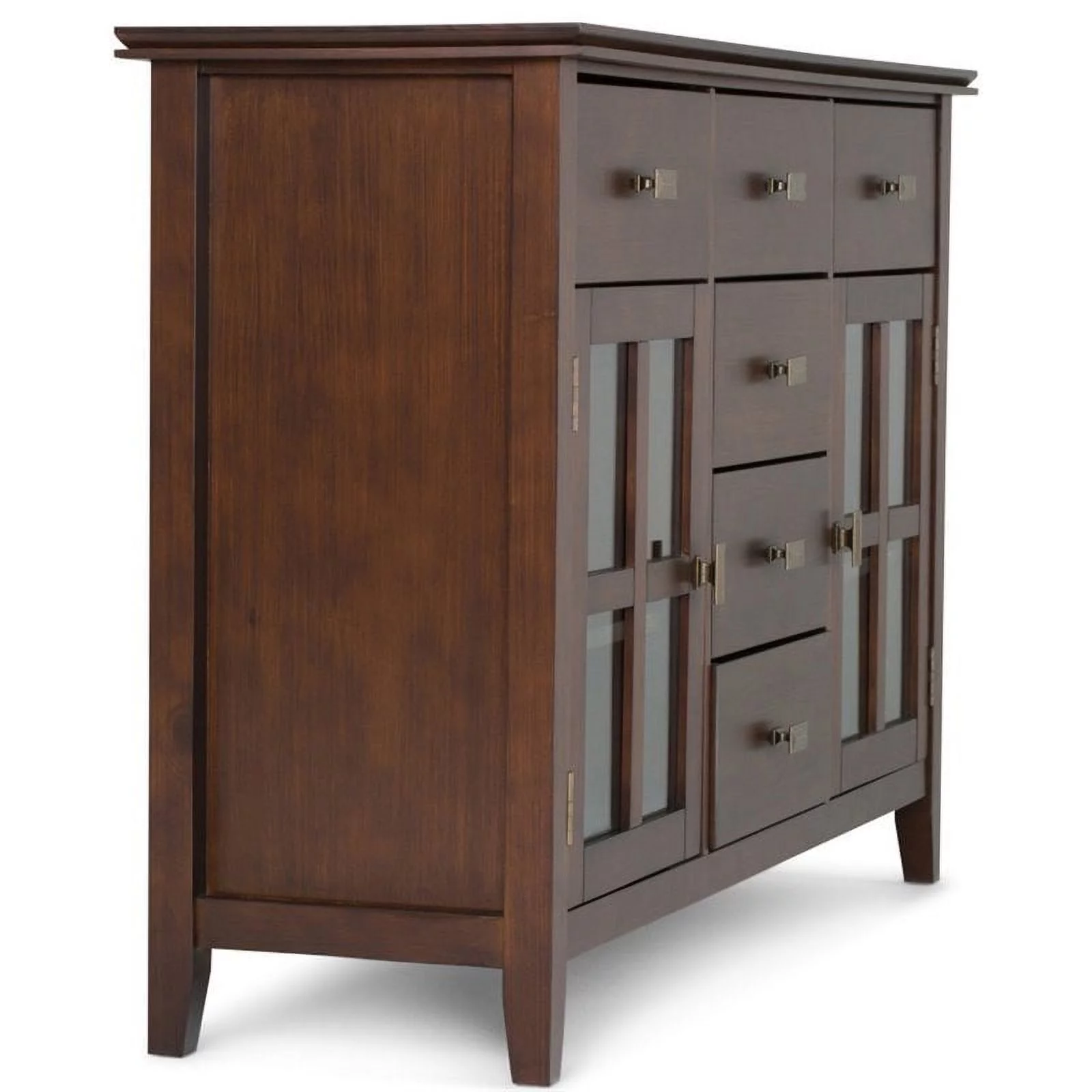 Simpli Home Artisan Sideboard Buffet-Color:Russet Brown