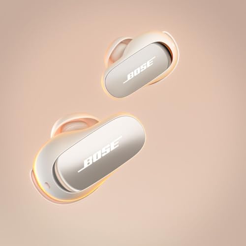 Bose QuietComfort Ultra Bluetooth Earbuds, Wireless Earbuds with Spatial Audio and World-Class Active Noise Cancellation, Deep Bass