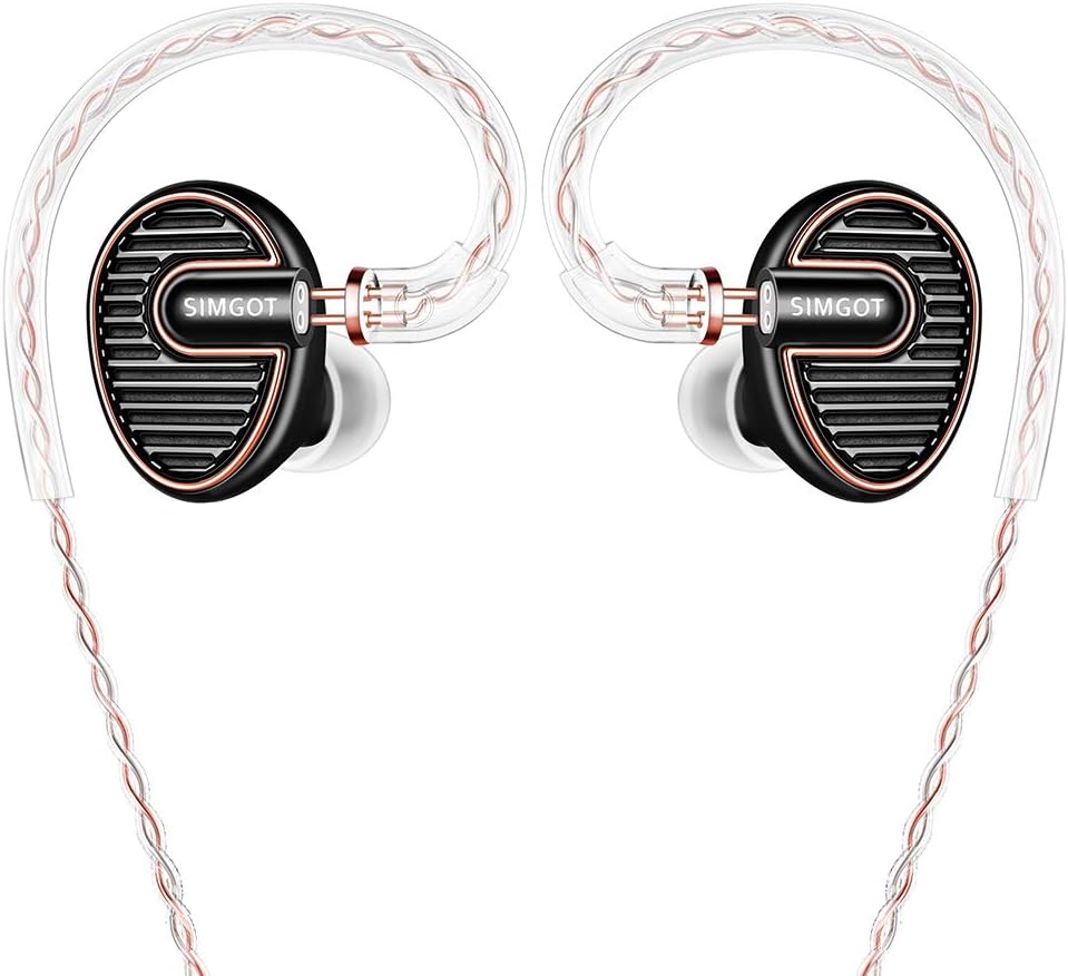 SIMGOT EN700 PRO High Fidelity in-Ear Monitor Headphones with Detachable Cable, Sound Stereo IEM Earphones with Dynamic Balanced Driver