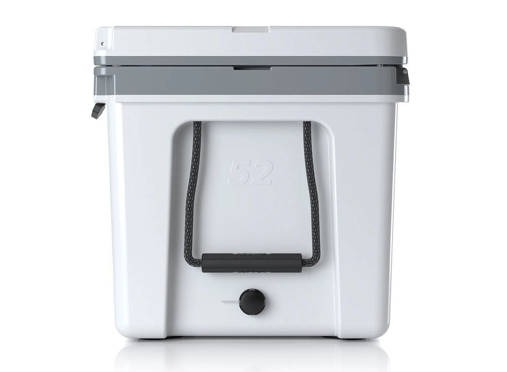 RTIC 52 QT Ultra-Light Hard-Sided Ice Chest Cooler, Dark Grey And Cool Grey, Fits 76 Cans