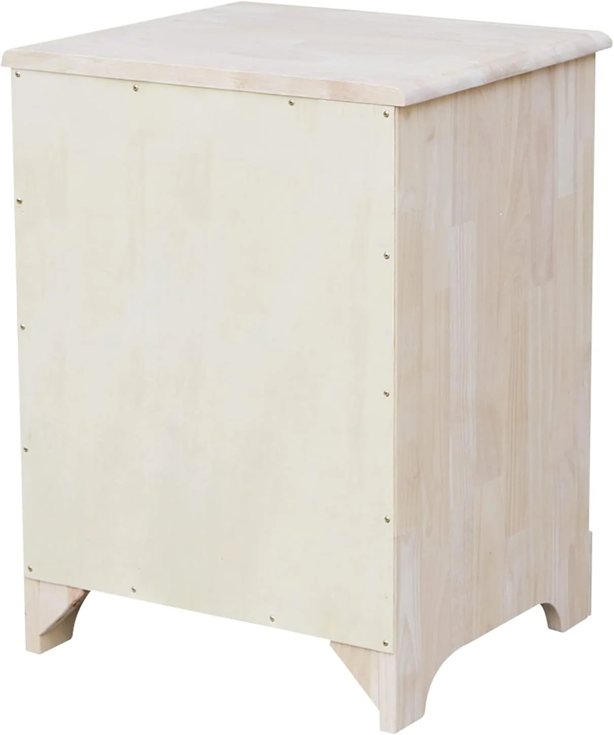 Night Stand with One Drawer  Unfinished