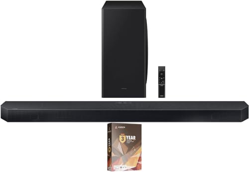 Samsung HW-S61D 5.0 Ch All-in-one Wireless Dolby Atmos Soundbar with 2 Year Amber Protection Plan (2024)