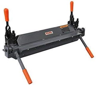 KAKA W-2418 24-Inch Sheet Metal Hand Brake, Solid Sheet Metal Bending Brake, 18 Gauge Mild Steel Capacity