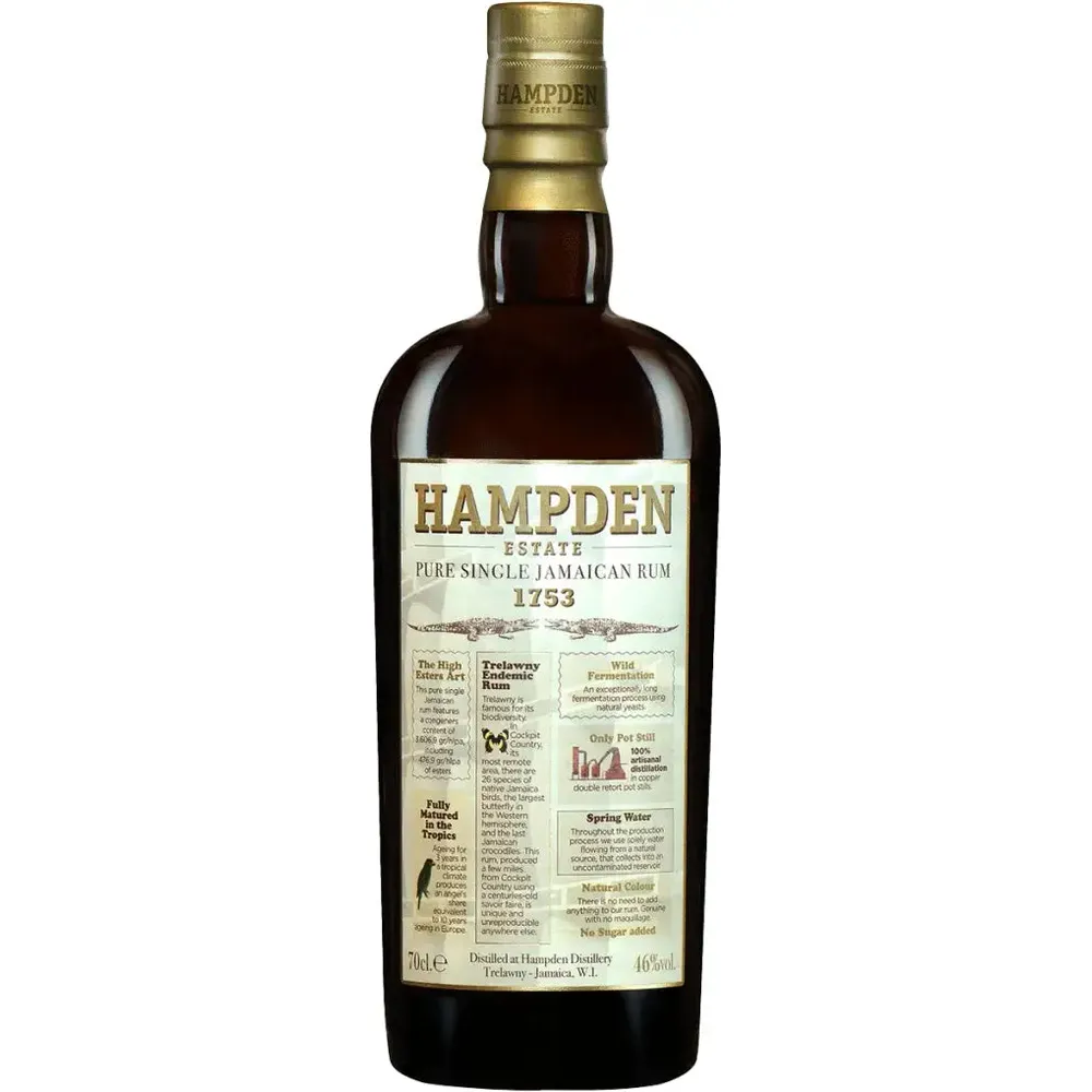 Hampden Estate 1753 Single Jamaican Rum - Nestor Liquor