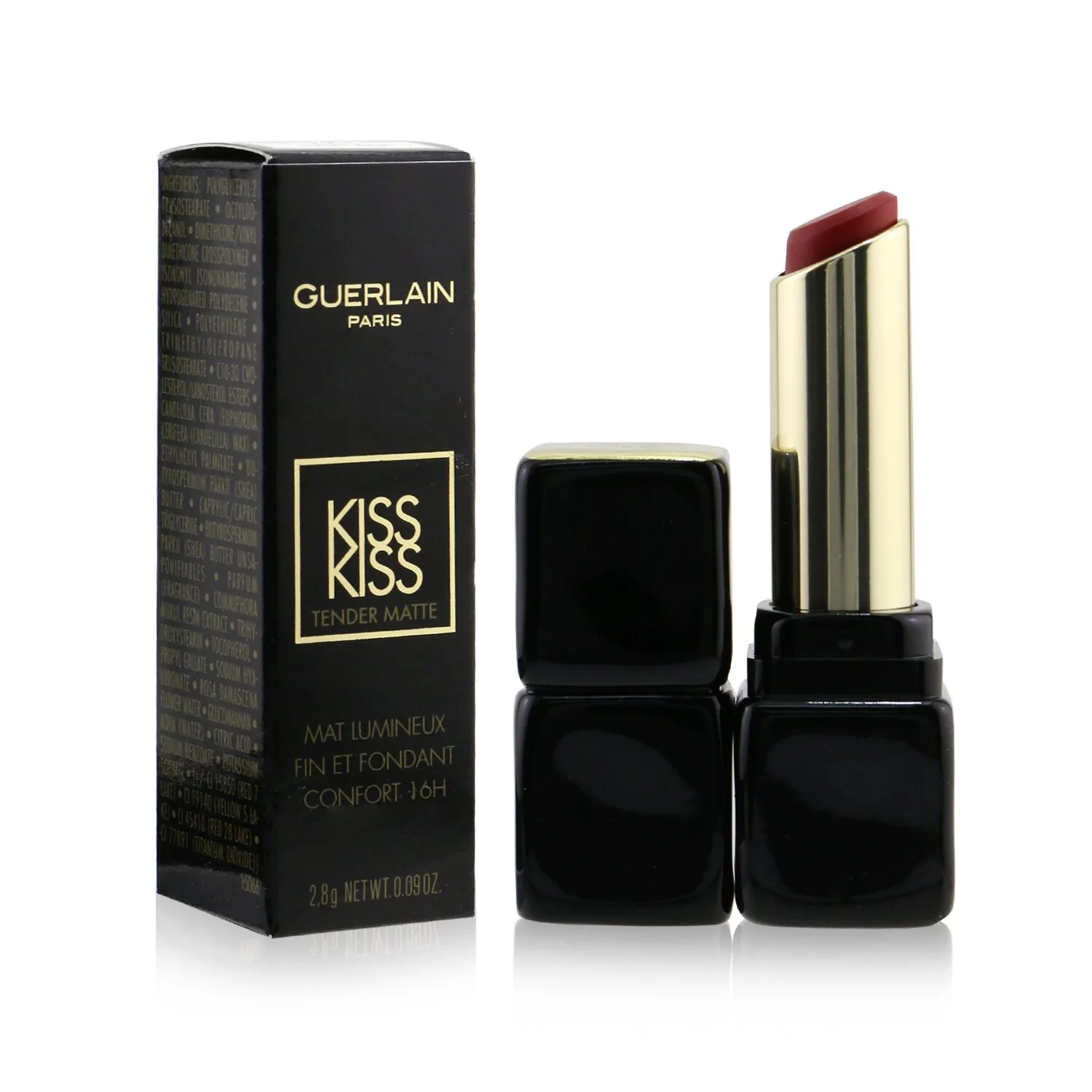 Guerlain Kisskiss Tender Matte Lipstick - # 940 My Rouge  2.8g/0.09oz