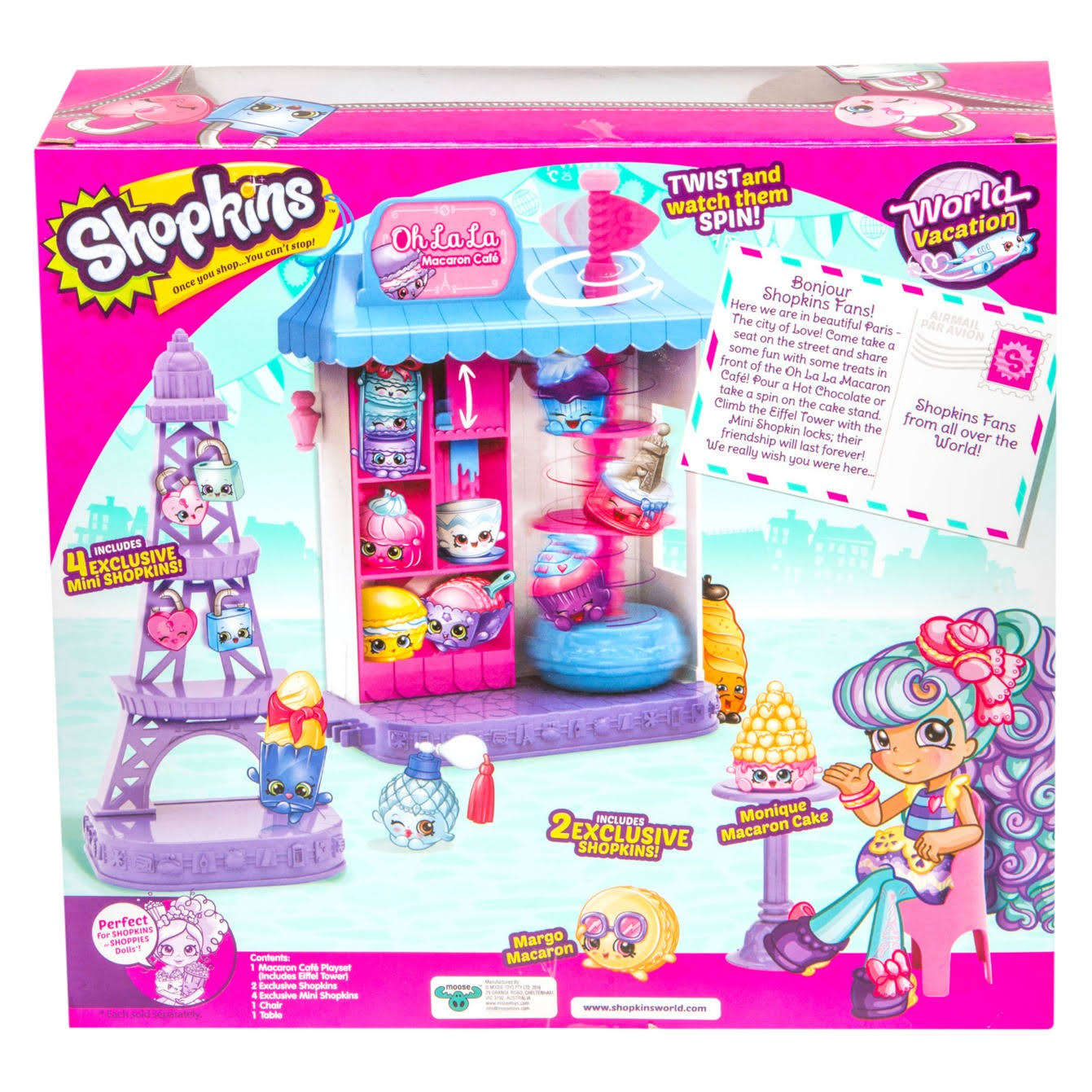 Shopkins Season 8 World Vacation Cafe Playset