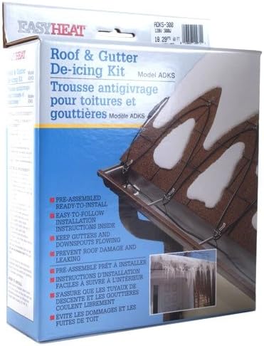 Easy Heat ADKS-500 100-Foot Roof De-Icing Cable