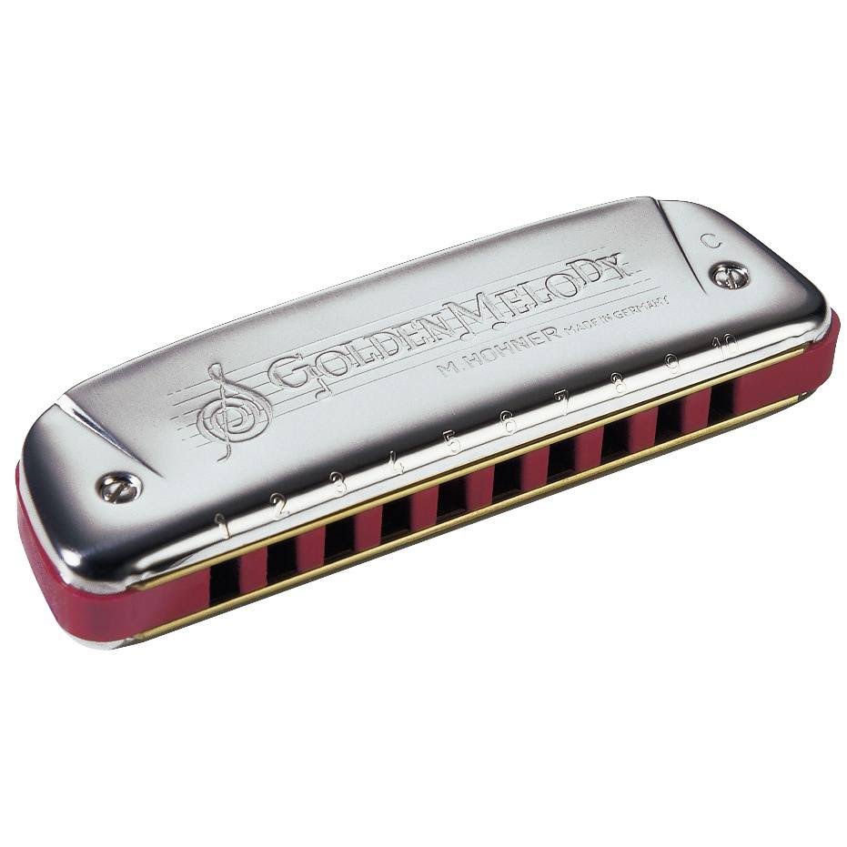 Hohner 542 Golden Melody Harmonica F#