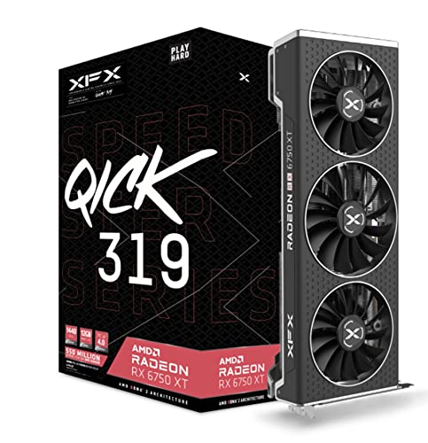 XFX Swift AMD Radeon RX 9060 XT OC Gaming Edition with 8GB GDDR6 HDMI 2xDP, AMD RDNA 4 RX 9060XT RX-96TSW8GBA