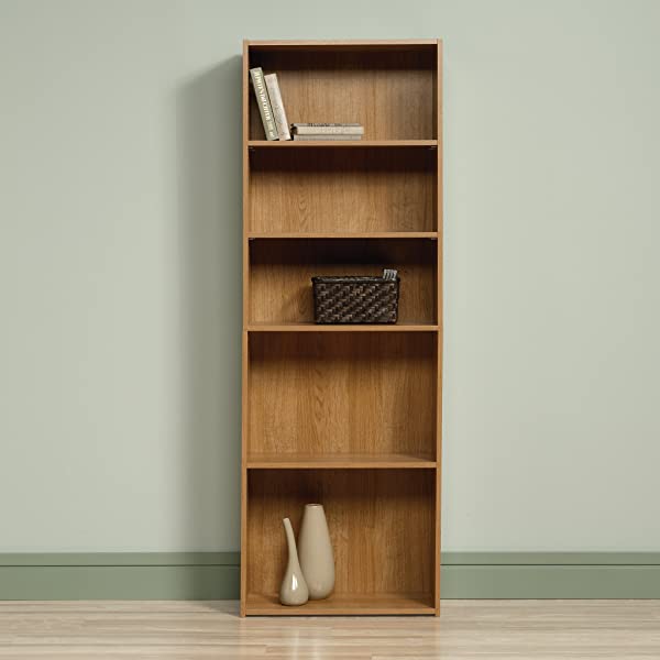 Sauder Large Storage Cabinet, Cinnamon Cherry Finish Cinnamon Cherry Cabinet
