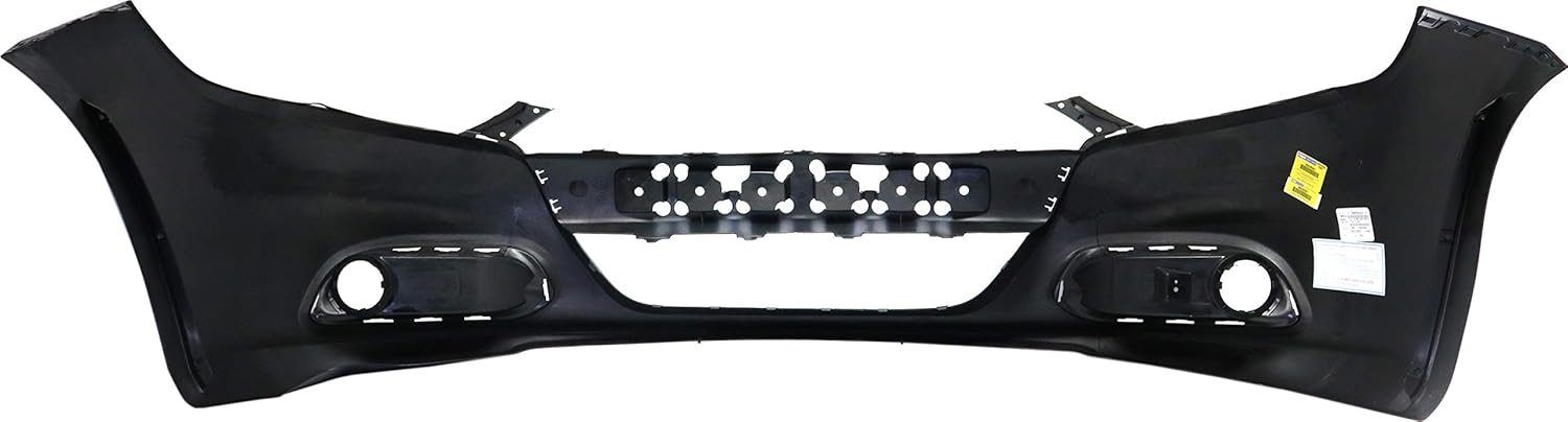 Garage-Pro Front Bumper Cover Compatible with 2013-2016 Dodge Dart with Bumper Molding - CAPA, Set of 3