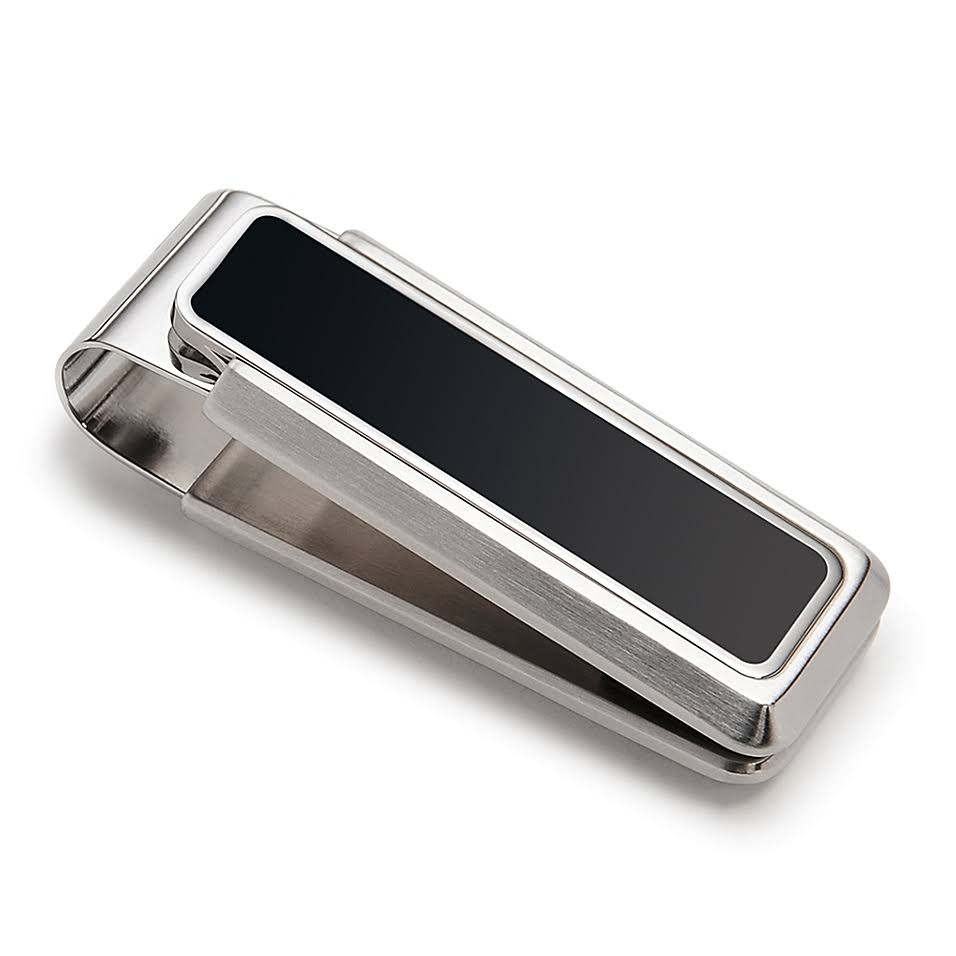 M-Clip Stainless Steel Money Clip - Black Carbon Fiber