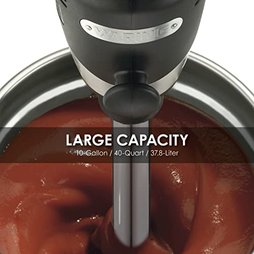 Waring Commercial Big Stix Heavy Duty Stick Immersion Hand Held Blender, 21" Removable Shaft, Submersible, 1 HP, 700 Watt, Variable Speed