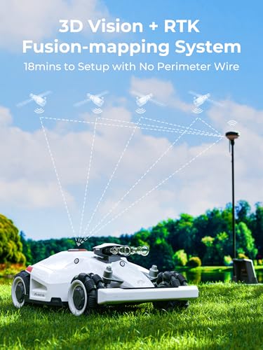 LUBA 2 AWD Series Robot Lawnmower