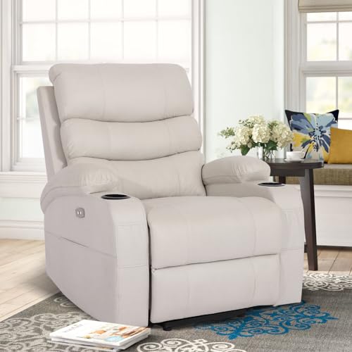 Power Lift Recliner Chair, Electric Lift Chair with Massage and Heat for Elderly, Technical Fabirc Lift Recliner Sofa for Seniors, Side Pockets