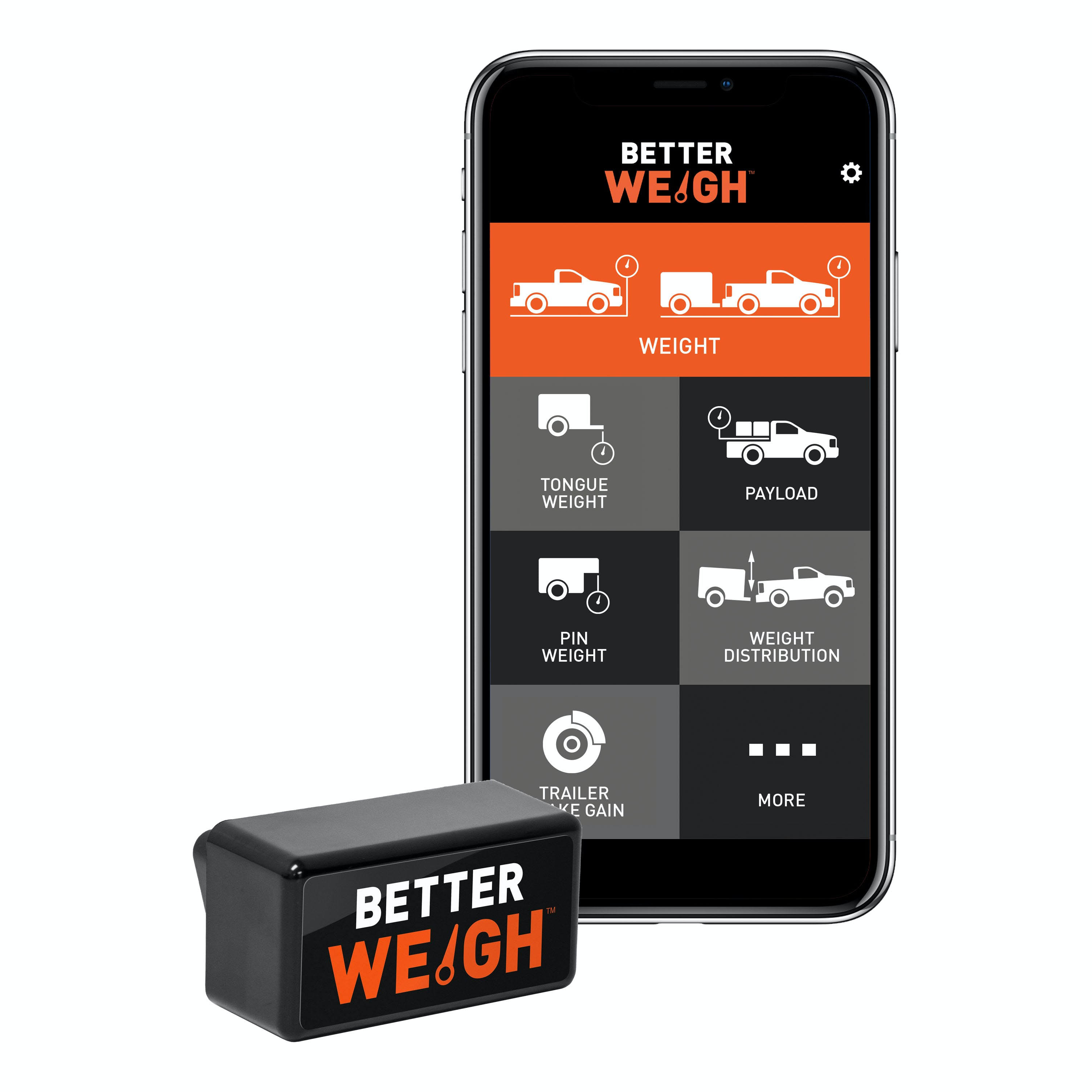Curt 51701 BetterWeigh Mobile Towing Scale