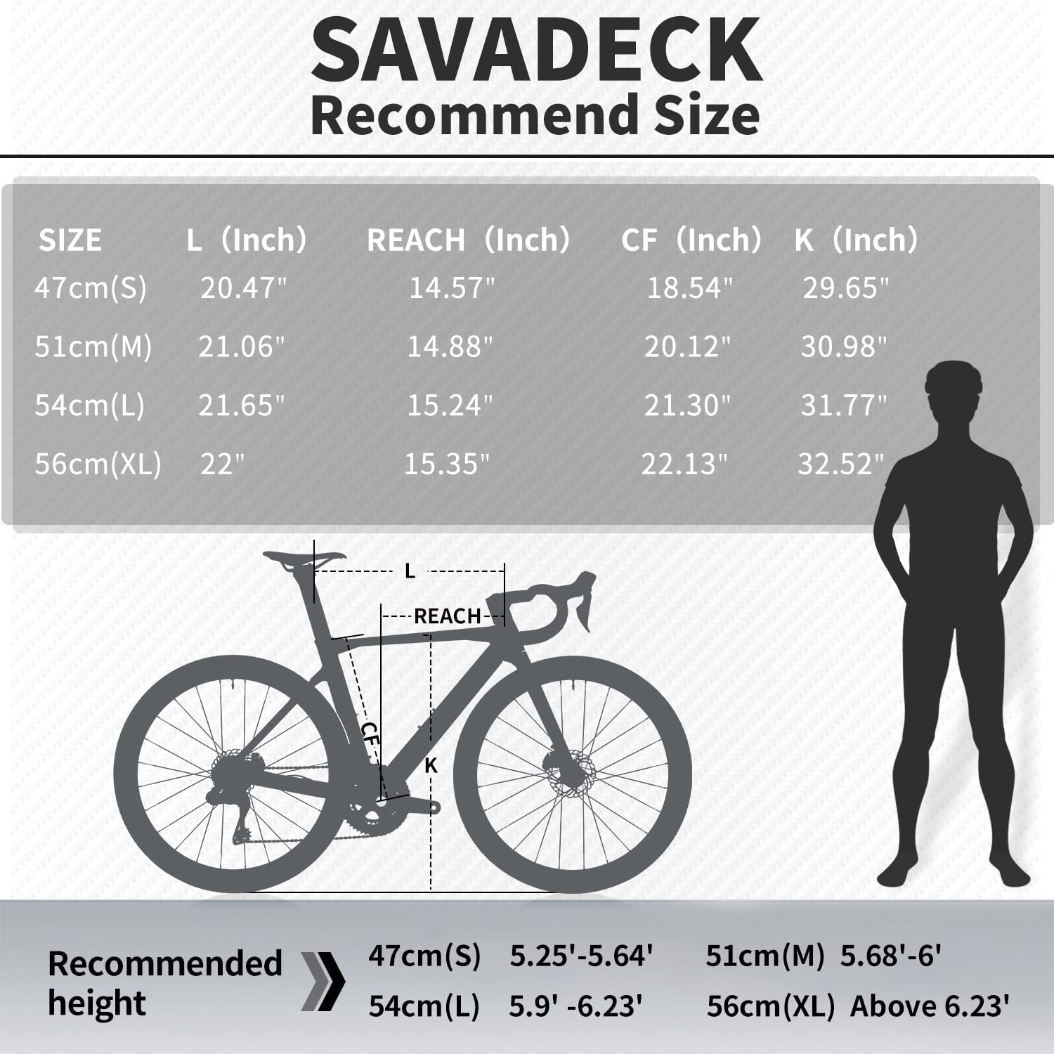 SAVADECK Carbon Fiber Road Bike with Shimano ULTEGRA R8000 Group Set and Hydraulic Disc Brakes - Radiant Selections