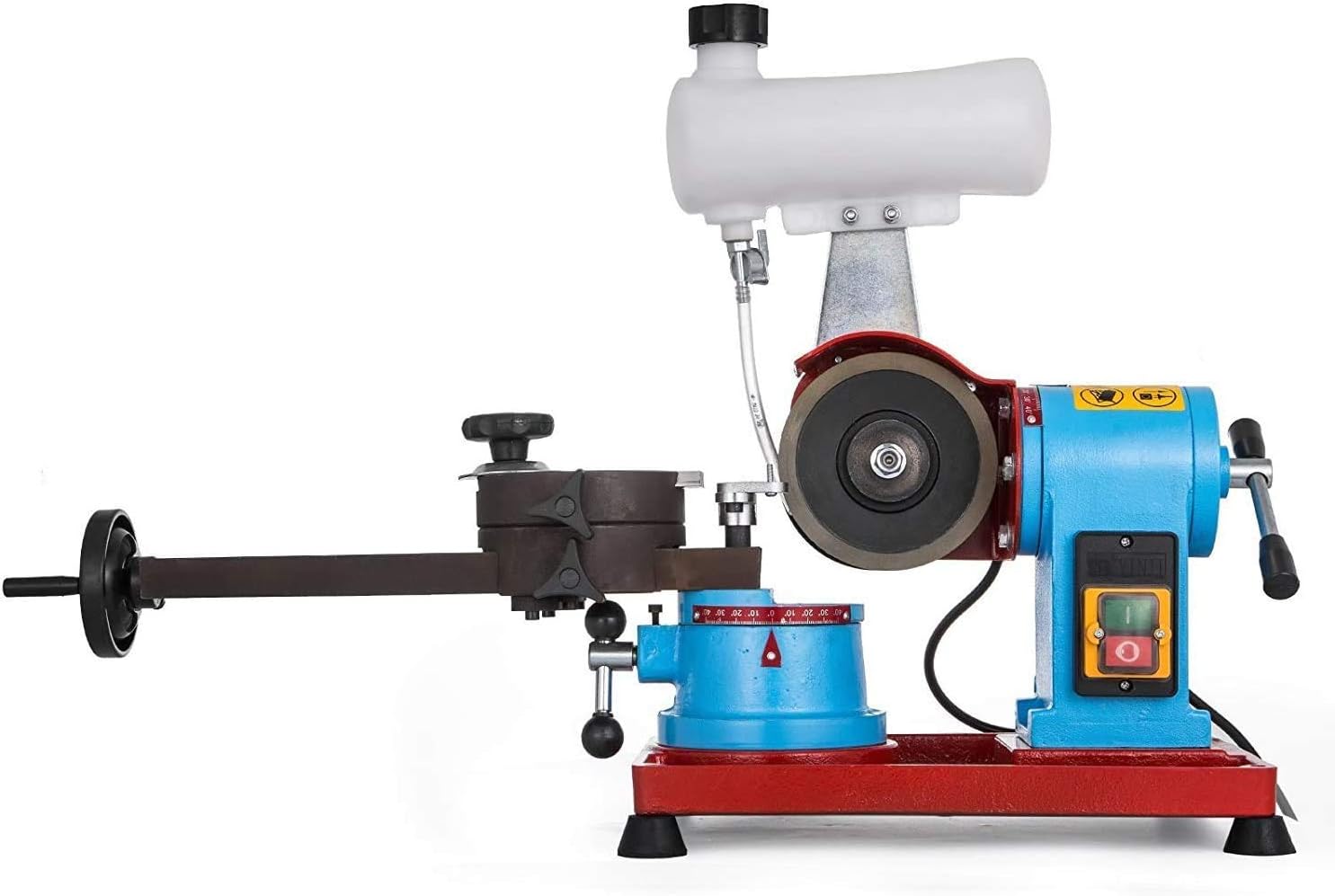 VEVOR Round Circular Saw Blade Grinder Machine 110V 370W Rotary Angle Mill Sharpener 125mm Electric Saw Blade Sharpener Machine for Sharpening