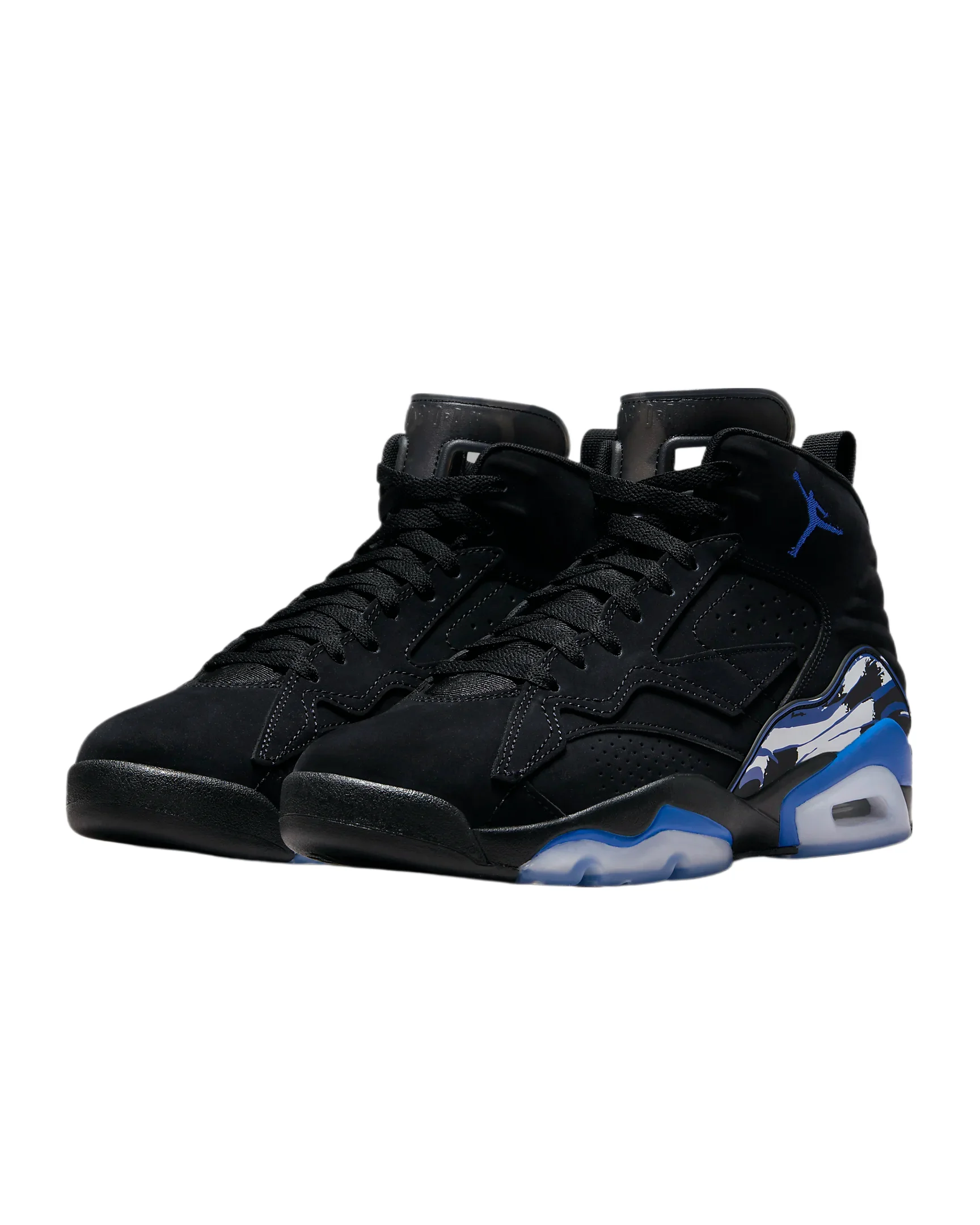 Jordan Men MVP Black / Game Royal-White DZ4475-041, Size 11 US