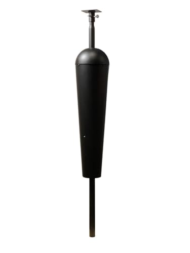 Denali Bird Feeder Mounting Pole with Baffle - Perfect for Bird Houses and Bird Feeders